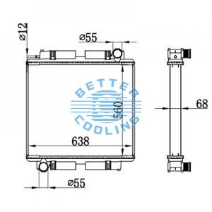 High Performance Truck Radiator For  Profia Teravie Oem: