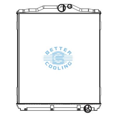 High Performance Truck Radiator For Mitsubishi Fuso /                                                          Super Great Kc-fp515dr / Fp545dr   Ft515/ Fv501/ Fs50k/ Fu54m(96-03) Oem:  Me293119/ Me29842/ Me298414/me403636/ Me403638/ Me403640/1011-292-901