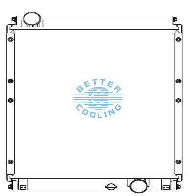 High Performance Truck Radiator For Mitsubishi New Canter 3.5t Oem: