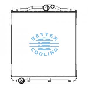 High Performance Truck Radiator For Freightliner Columibia Oem: Vab1003748/1003748/vab1040293                                                                   1040293/ Vab1050207/1050207, Vab1102619, 1102619, 3100-81, 238619