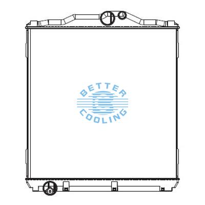 High Performance Truck Radiator For Mitsubishi Fuso                                                                Super Great Kf-fp515/kf-ft517/kf-fu517/kl-fp50k (96-03) Oem: Me293116/ Me401213/ Me403642/fu577ux/ 1011-285-8010-a