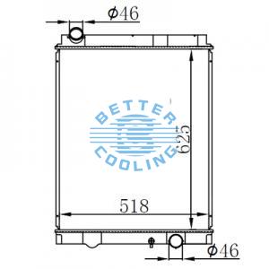High Performance Truck Radiator For Ford L, Ln, Ltl, Lt, 9000  Oem: F4ht8009ac, F4ht8009ab, 059106l