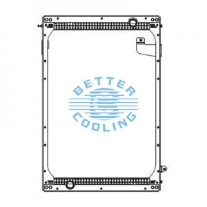 High Performance Truck Radiator For Hino Rainbow Oem: 160906040