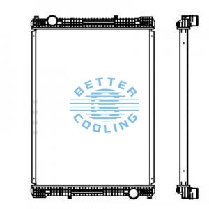 High Performance Truck Radiator For Scania 3-series (87-) Oem: 1781365
