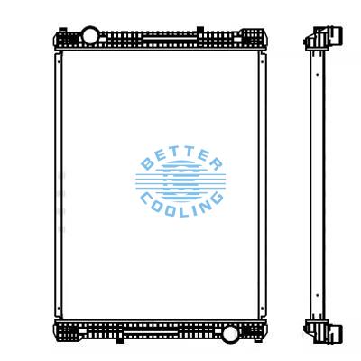 High Performance Truck Radiator For Man  Oem: