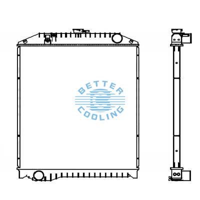 High Performance Truck Radiator For Nissan  Oem: