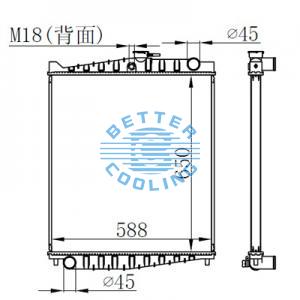 High Performance Truck Radiator For Freightliner Freightliner Sterling Oem: Bhtb9702