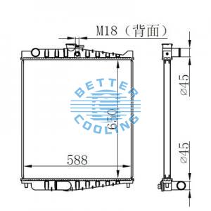 High Performance Truck Radiator For Freightliner Freightliner Sterling Oem: Bhtb9702