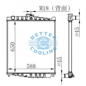 High Performance Truck Radiator For  Cv, Cv613, Cv713, Rd, Rd600, Rd688s, Rl & Rs
(years: 1997 To 2004)  Oem: 3mf5527am