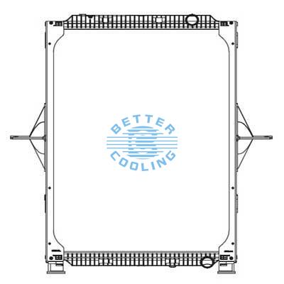High Performance Truck Radiator For Renault/rvi Rvi Magnum (05-) Oem: 5001866280/5010619446