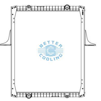 High Performance Truck Radiator For Renault/rvi Kerax / Kerax 340(96) / Premium (96-） Oem: 5001837210/ 5001837212 /5001856618/ 5010315132/5010315638/ 5010315646