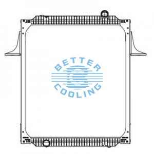 High Performance Truck Radiator For Freightliner Cascadia Oem: 0526620004/0529617005