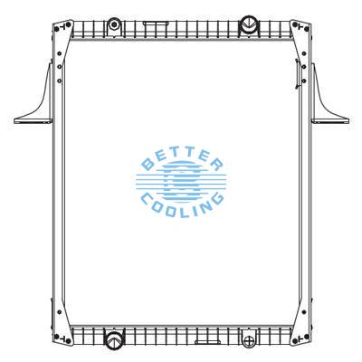High Performance Truck Radiator For Renault/rvi Kerax 290  /                                                        Premium 210/250/260//290/300/340 (97-) Oem: 5001847508/5001847565/5001856529
5010315636/ 5110315131/ 5001847494
50 01 856 644