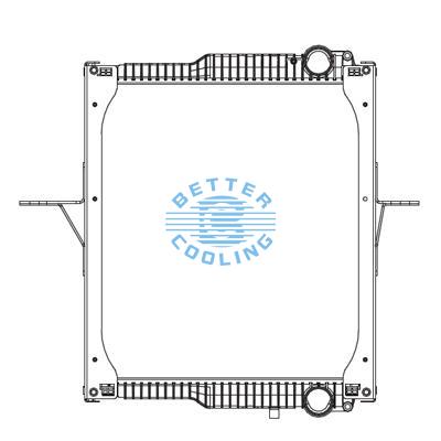 High Performance Truck Radiator For Renault/rvi Trucks Midlum 160/190(06) Oem: 7420809769