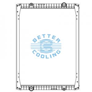 High Performance Truck Radiator For Iveco Stralis 260 S44/ S48/ S54/ S56                      Stralis 440 S35/s44/s48/s54/s56(02-) Oem: 41214447