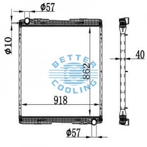 High Performance Truck Radiator For Isuzu Elf 6.8t(00-) Oem: