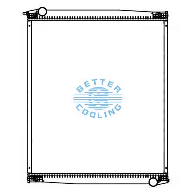 High Performance Truck Radiator For Scania Bus Oem: 1770096