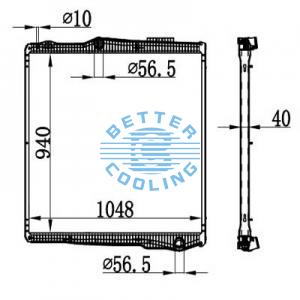 High Performance Truck Radiator For Hino Rainbow Oem: 160906040