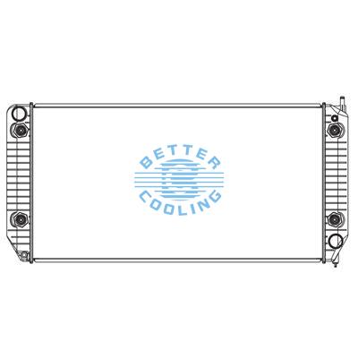 High Performance Truck Radiator For Sterling Cv C4500/5500/6500 Oem: