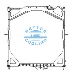 High Performance Truck Radiator For Scania  R 340/380/420/470/500/580/620(04-) Oem: 1527653/1741588/1784616/0570485/1769997