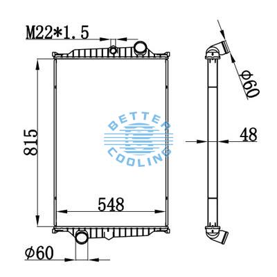 High Performance Truck Radiator For   Oem: