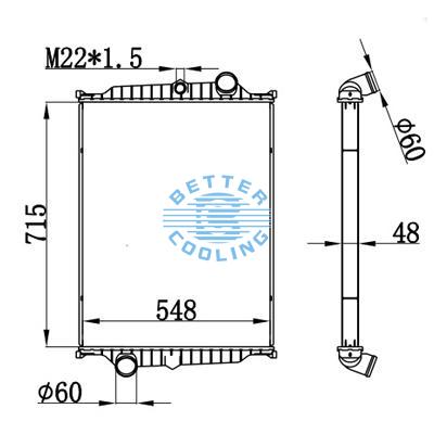 High Performance Truck Radiator For   Oem: