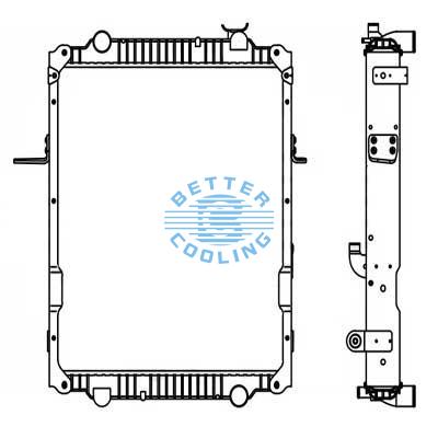 High Performance Truck Radiator For Volkswagen   Oem: