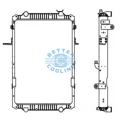 High Performance Truck Radiator For Volkswagen   Oem: