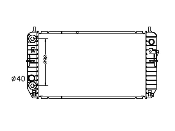 Radiator FOR GM,DODGE LUCERNE CXL V8 4.6L ,06-08
