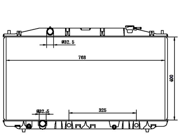 Radiator FOR HONDA SPIRIOR 2.4L(东风本田思铂睿) 09-