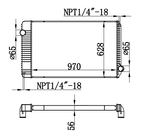Radiator FOR TRUCK