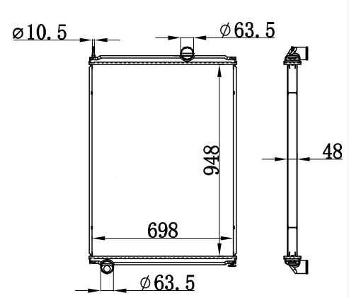 Radiator FOR TRUCK