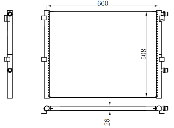 Condenser For BMW BMW宝马5系G38