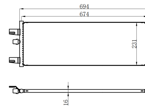 Condenser For BMW F45/2系/F49/X1