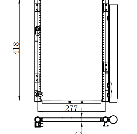 Condenser For HINOHINO 500