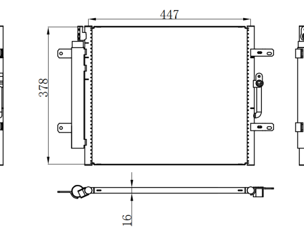 Condenser For FIATFiat Palio 派力奥