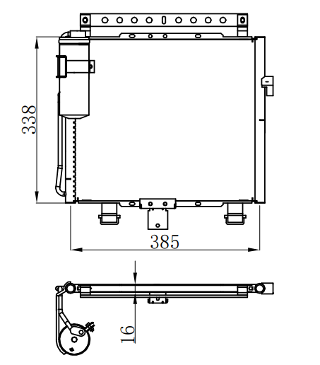 Condenser For CHINESE CAR CHINESE CAR