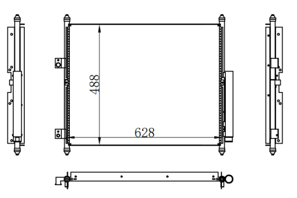 Condenser For CHINESE CAR GHER TIGGO 瑞虎5