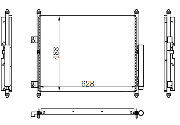 Condenser For CHINESE CAR GHER TIGGO 瑞虎5