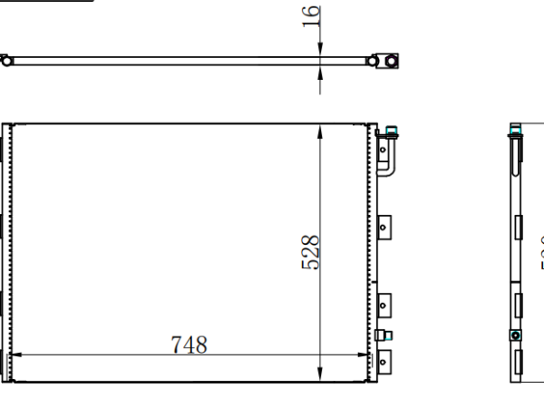 Condenser For CHINESE CAR CHINESE CAR