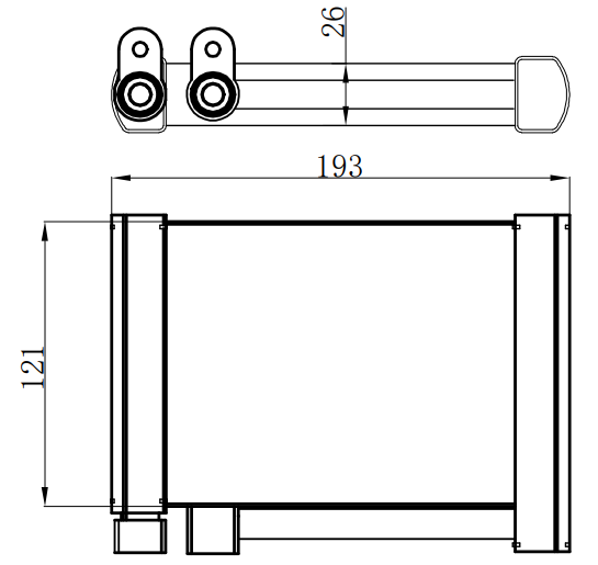 Condenser For CHINESE CAR CHINESE CAR