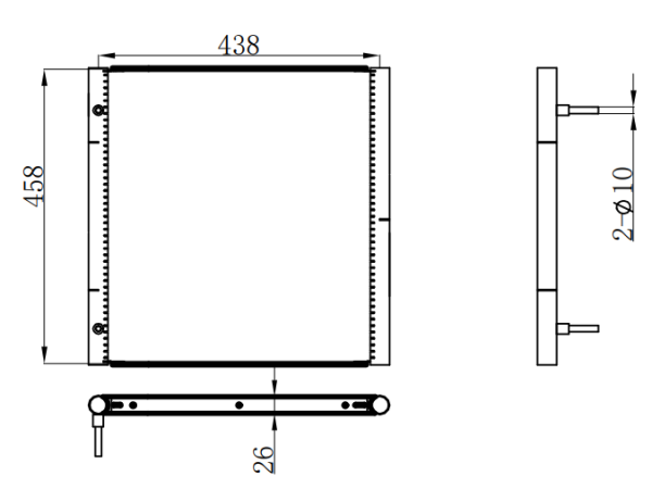 Condenser For CHINESE CAR 商用空调冷凝