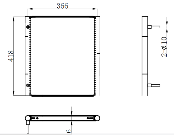 Condenser For CHINESE CAR 商用空调冷凝