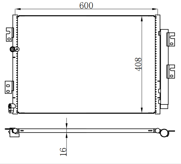 Condenser For CHINESE CAR BYD Qin  新秦 1.5T