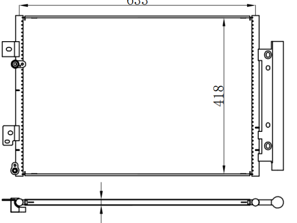 Condenser For CHINESE CAR BYD 元1.5T