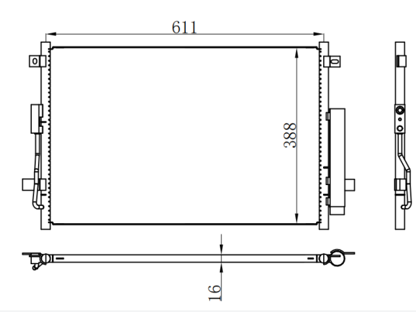 Condenser For CHINESE CAR 长安 CS35 17款