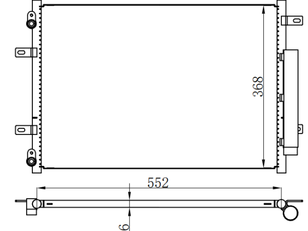 Condenser For CHINESE CAR 长安 CS15