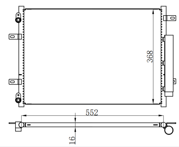 Condenser For CHINESE CAR 长安 CS15