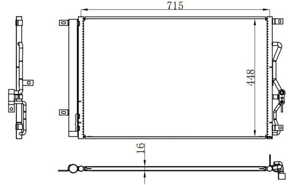 Condenser For CHINESE CAR F7