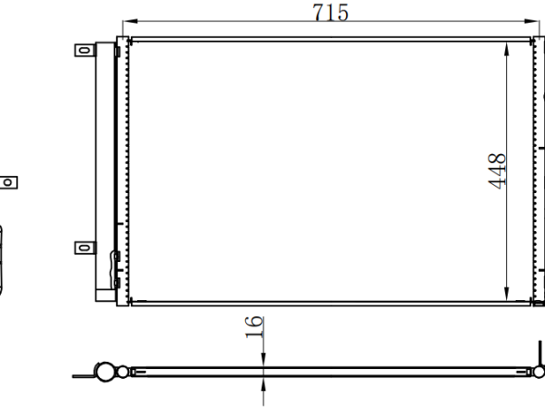 Condenser For CHINESE CAR F7